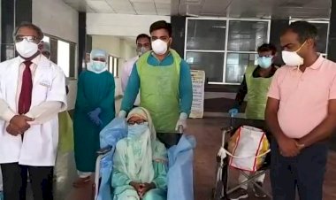 कोरोना से जंग में अस्सी वर्ष की महिला ने जीत की हासिल