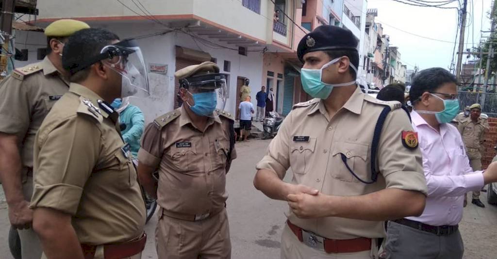 कोरोना संक्रमण बढ़ने से डीआईजी ने संभाला मोर्चा