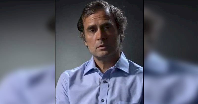 राहुल गांधी की इस तस्वीर पर सोशल मीडिया पर मचा है बवाल