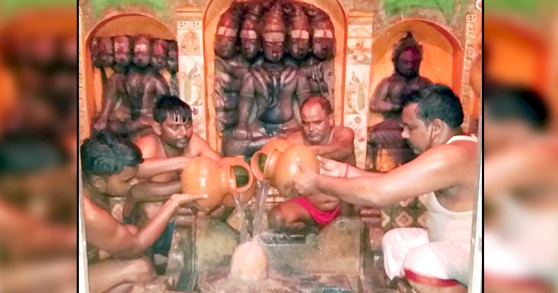 मानसूनी बारिश को लेकर भोलेनाथ का हुआ अभिषेक