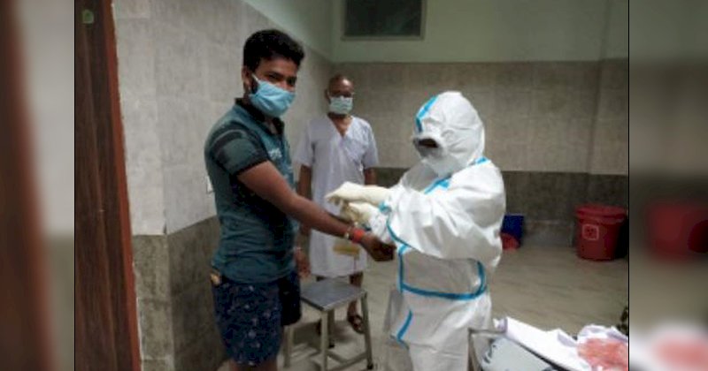 कोरोना मरीजों  की कलाई भी नहीं रही सूनी