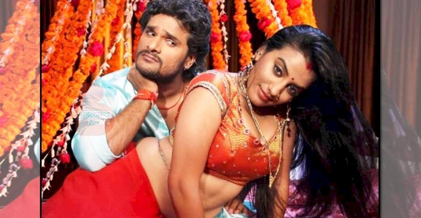 Bhojpuri Hot Dance : इस भोजपुरी गाने में खेसारी और अक्षरा ने मचाया धमाल