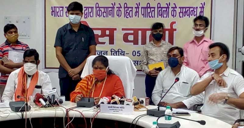 न मंडी खत्म होगी, न किसान की एनएसपी, खत्म होगी विपक्षियों की जमीन : साध्वी निरंजन ज्योति 