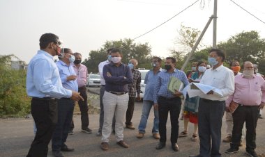 मंडलायुक्त चित्रकूट मंडल ने काशीराम पार्क को प्लाट में बदलने के दिये निर्देश 