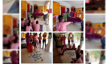 बाँदा : ग्रामीण बच्चों ने मनाया इको फ्रेंडली दीपोत्सव