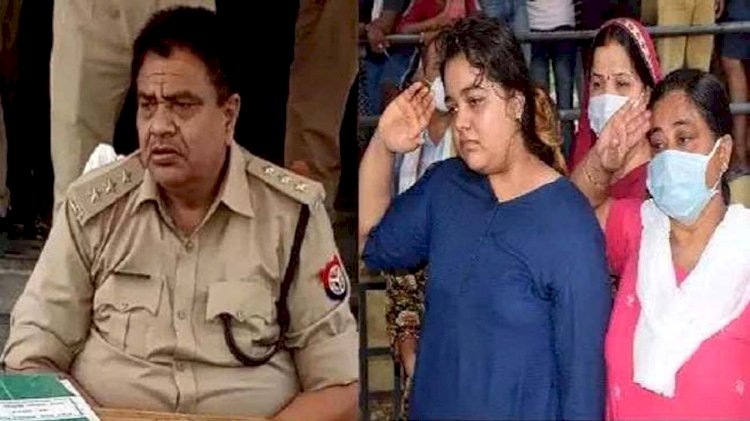 बाँदा : शहीद सीओ देवेंद्र मिश्र की बड़ी बेटी वैष्णवी ने राजपत्रित अफसर के पद पर आवेदन किया