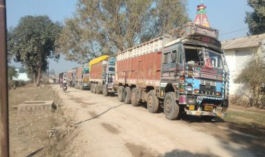 बाँदा: खनिज विभाग कर रहा है खानापूर्ति धड़ल्ले से हो रहा है अवैध खनन