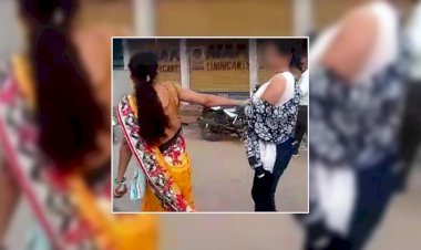 बाँदा: जेई पति को प्रेमिका के साथ पकड़ पत्नी ने किया हाई वोल्टेज ड्रामा