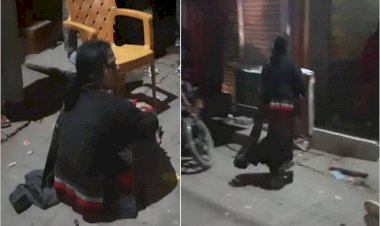 बाँदा : शराब के नशे में महिला ने रेलवे स्टेशन के पास धर्मशाला में किया हाई वोल्टेज ड्रामा