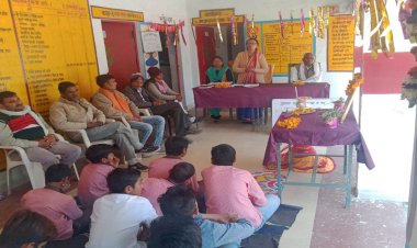 बांदा : यूपीएस जारी - 1 बड़ोखर खुर्द में मनाया गया पुरातन छात्र सम्मान समारोह