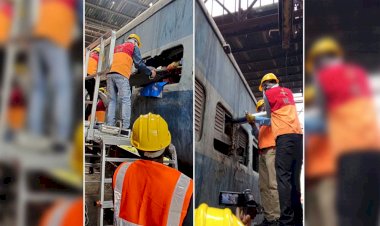 मॉकड्रिल में दुर्घटनाग्रस्त ट्रेन से यात्रियों को निकाला सुरक्षित