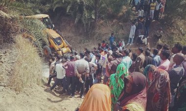 मिट्टी का टीला धंसने से चित्रकूट में तीन की मौत, रेस्क्यू ऑपरेशन, 2 लोग गंभीर