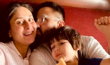 करीना कपूर का वीडियो आया सामने तैमूर के साथ अस्पताल से पहुंचीं घर