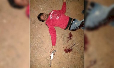 पुलिस व बदमाशों की बीच मुठभेड़ में गोली लगने से एक बदमाश व दो सिपाही भी घायल