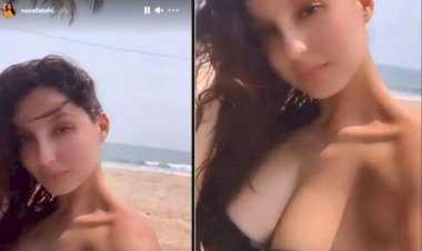 नोरा फतेही ने दिये ऐसे जबरदस्त एक्सप्रेशन, वीडियो में एक्ट्रेस का बोल्ड अंदाज़ हुआ वायरल