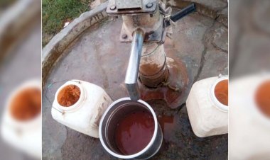 जहरीला लाल पानी पीने से चित्रकूट के सैकड़ों पाठा क्षेत्रवासी हुए बीमार