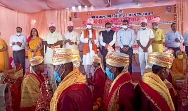 एक साथ 39 जोड़ों ने थामा एक-दूसरे का हाथ, बने जीवन साथी