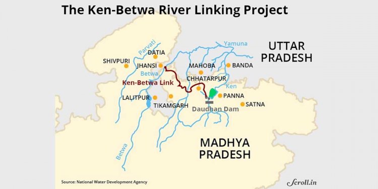 ken betwa river linking news, ken betwa river latest update