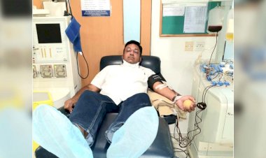 पूर्व सांसद पत्नी व बेटे सहित कोरोना संक्रमित, पत्रकार ने दान किया प्लाज्मा 
