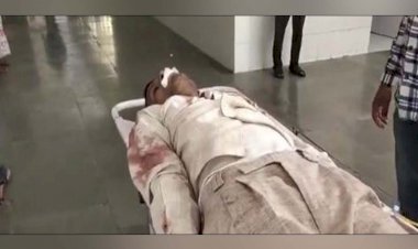 डकैती के मामले में पकड़े गए अभियुक्त ने थाने में जीभ काटी