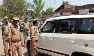 लॉकडाउन का उल्लंघन करने वालों पर पुलिस ने कसा शिकंजा