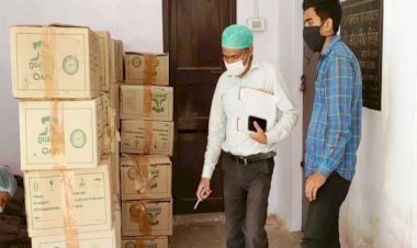 44 गत्तों में बरामद सैनिटाइजर नकली निकला, निर्माता कंपनी व कारोबारी के खिलाफ दर्ज होगा मुकदमा