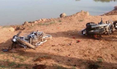 चित्रकूट में बालू माफियाओं के हौसले बुलन्द, जॉच करने गई पुलिस टीम पर बोला जानलेवा हमला, बाइक भी तोड़ी