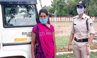 चित्रकूट : डेढ़ लाख के इनामी दस्यु गौरी यादव की महिला मददगार अवैध असलहे समेत गिरफ्तार