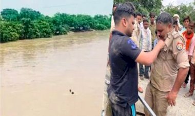 गंगनहर में डूब रहे व्यक्ति कीे जान बचाने वाले दरोगा को 50 हजार का पुरस्कार