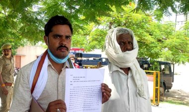 झांसी- योगी राज में भू-माफियाओं की बल्ले-बल्ले, दबंग कर रहे गरीब किसानों की जमीन पर कब्जा