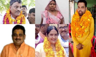 चित्रकूट के पांचों ब्लाकों में भाजपा ने लहराया जीत का परचम