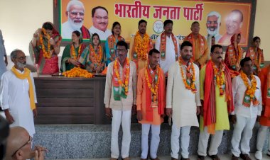 पंचायतों में विकास का मार्ग प्रशस्त कर सेवक की तरह काम करने का संकल्प