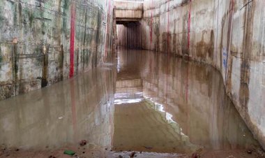 9 की लकड़ी 90 खर्च, भूमिगत मार्ग बन गया अस्थाई मर्ज