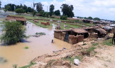 हमीरपुर में बाढ़ का खतरा मंडराने पर चीफ इंजीनियर के नेतृत्व में टीम ने किया निरीक्षण