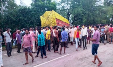 3 महिला किसानों को रौंदने वाला ट्रक खाई में गिरा, 2 की मौत 2 गंभीर