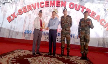 भूतपूर्व सैनिकों के परिवार के लिए लगा कैंप, सांसद व डीएम भी पहुंचे