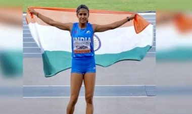 झांसी की शैली सिंह ने लगाया जबरदस्त छलांग, रजत पदक जीत कर रचा इतिहास