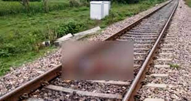 बाँदा : रेल पटरी पर मिली युवक की लाश, हत्या का आरोप