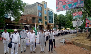 आजादी का अमृत महोत्सव पर फिट इंडिया कार्यक्रम में 2 किमी दौड़े एनसीसी कैडेट्स