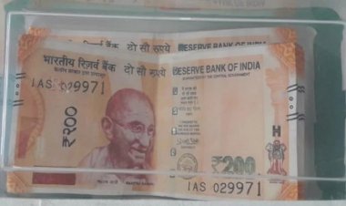 बांदा में चेकिंग के दौरान पुलिस ने 74 हजार के नकली नोट की खेप बरामद की