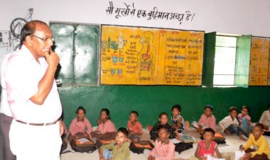 बाँदा : कक्षा 3 के बच्चे न नाम लिख पाए न 69 लिख पाए