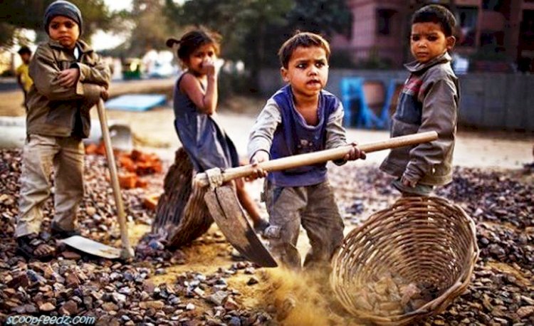 आर्थिक तंगी के कारण मजदूरी कर रहें बच्चों की जिंदगी शारदा अभियान से संवारेंगे