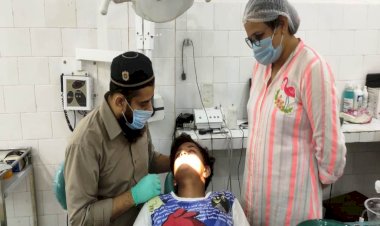 निःशुल्क कैम्प में 220  मुख एवं दन्त मरीजो का परीक्षण व इलाज