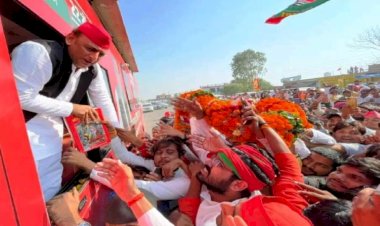 34 साल पहले बांदा में मुलायम सिंह के क्रांति रथ पर बरसे थे पत्थर, यही से अखिलेश शुरू करेंगे विजय रथ यात्रा