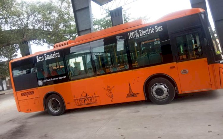 electric buses in jhansi, electric city buses, electric buses in up