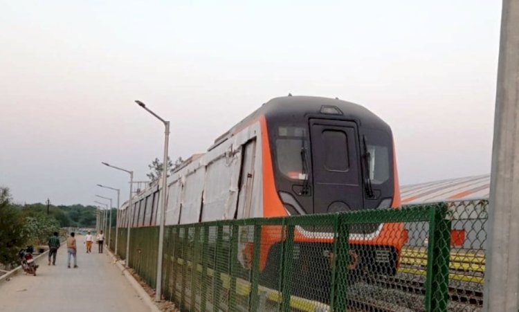 मेट्रो का पहला सफल ट्रायल- कनपुरियों को मिल सकता है दीपावली में मेेट्रो का तोहफा