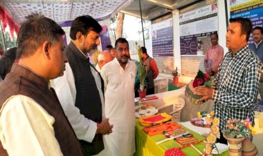 लोकल फॉर वोकल को बढ़ावा देने के लिए ग्रामश्री मेला उत्कृष्ट पहल - सांसद आरके सिंह पटेल