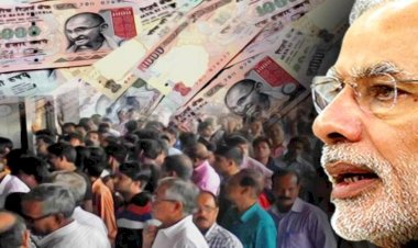 नोटबंदी के 5 साल बाद भी नोटों का चलन बढा, काले धन पर रोक लगाना था लक्ष्य