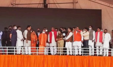 मुख्यमंत्री योगी ने अर्जुन सहायक परियोजना का स्थलीय और हवाई सर्वेक्षण किया