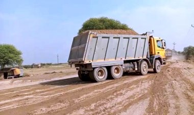 बालू खदान में अवैध वसूली का विरोध करने पर चार चालकों और एक खलासी की पिटाई